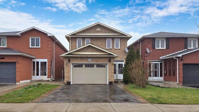 151 Richvale Dr S, House detached with 4 bedrooms, 4 bathrooms and 3 parking in Brampton ON | Image 1