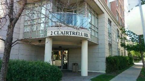 902 - 2 Clairtrell Rd, Condo with 1 bedrooms, 1 bathrooms and 1 parking in Toronto ON | Image 1