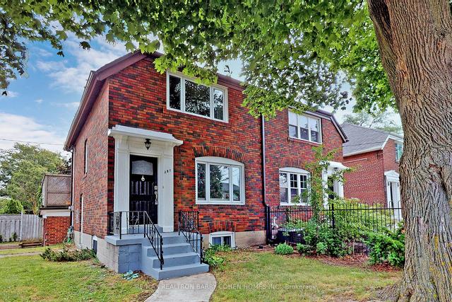 281 Laird Dr, House semidetached with 2 bedrooms, 2 bathrooms and 4 parking in Toronto ON | Image 1