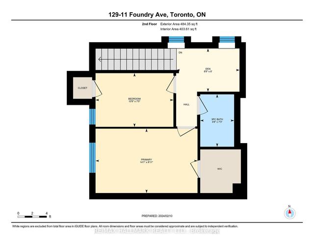 129 - 11 Foundry Ave, Townhouse with 2 bedrooms, 2 bathrooms and 1 parking in Toronto ON | Image 22