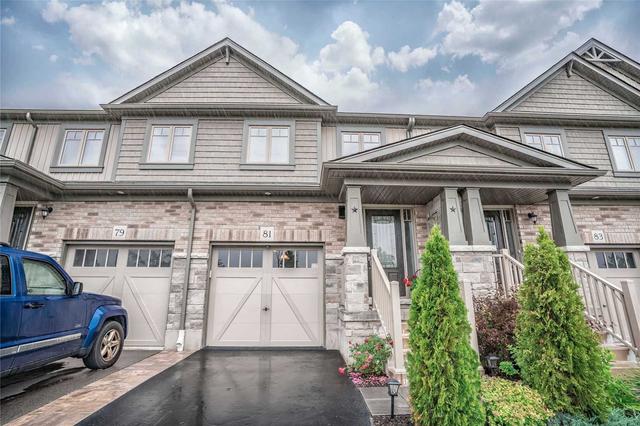 81 Winterton Crt, House attached with 3 bedrooms, 4 bathrooms and 3 parking in Orangeville ON | Image 1