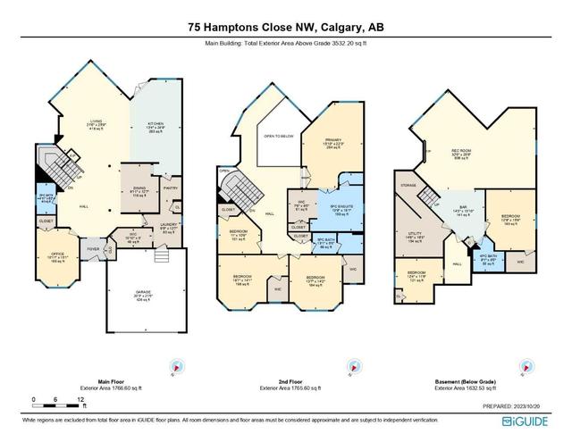 75 Hamptons Close Nw, House detached with 5 bedrooms, 3 bathrooms and 4 parking in Calgary AB | Image 45