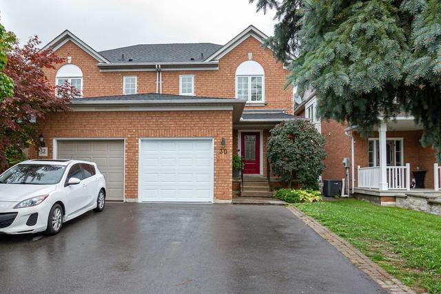 30 Harnesworth Cres, House semidetached with 3 bedrooms, 3 bathrooms and 3 parking in Hamilton ON | Card Image
