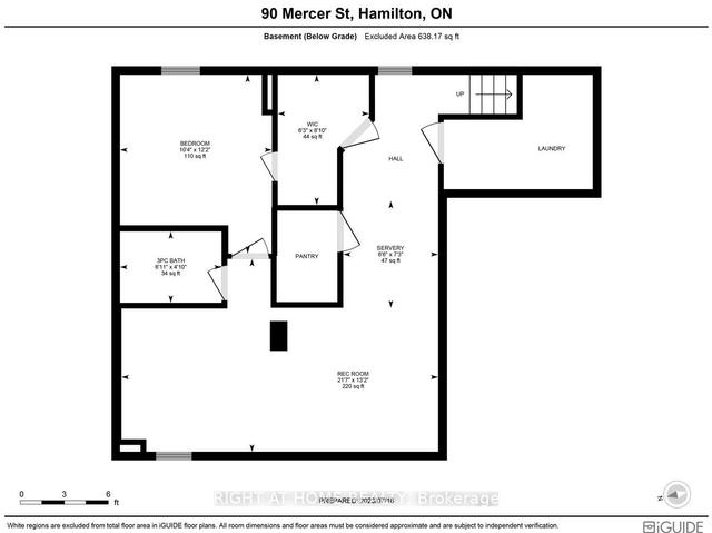 90 Mercer St, House detached with 2 bedrooms, 2 bathrooms and 3 parking in Hamilton ON | Image 30