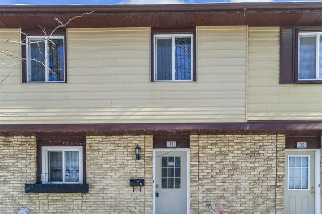 99 - 45 Hansen Rd, Townhouse with 3 bedrooms, 3 bathrooms and 1 parking in Brampton ON | Image 1