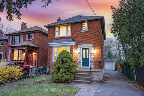 6 Rolph Rd, House detached with 3 bedrooms, 2 bathrooms and 3 parking in Toronto ON | Card Image
