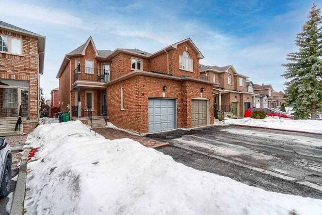 21 Carriage House Rd, House semidetached with 3 bedrooms, 3 bathrooms and 4 parking in Caledon ON | Image 12