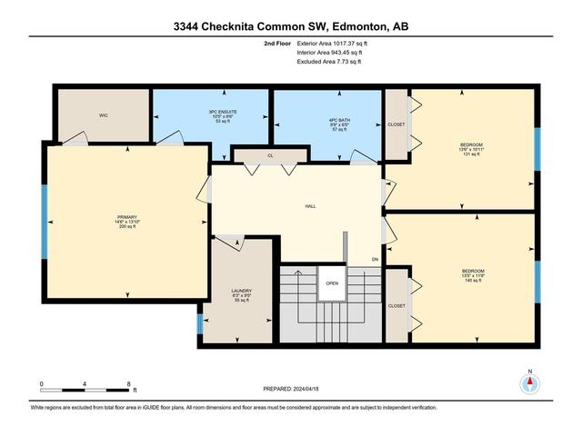 3344 Checknita Cm Sw, House detached with 3 bedrooms, 2 bathrooms and null parking in Edmonton AB | Image 3