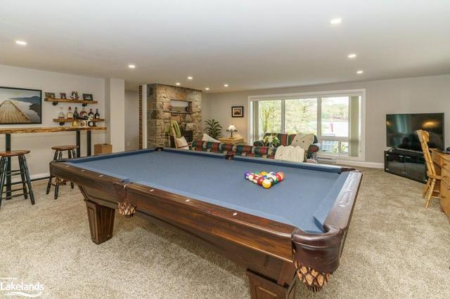 Full size pool table with wonderful lake views while playing | Image 38