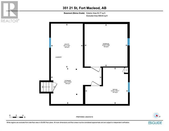 351 23 Street, House detached with 2 bedrooms, 1 bathrooms and 4 parking in Fort Macleod AB | Image 16