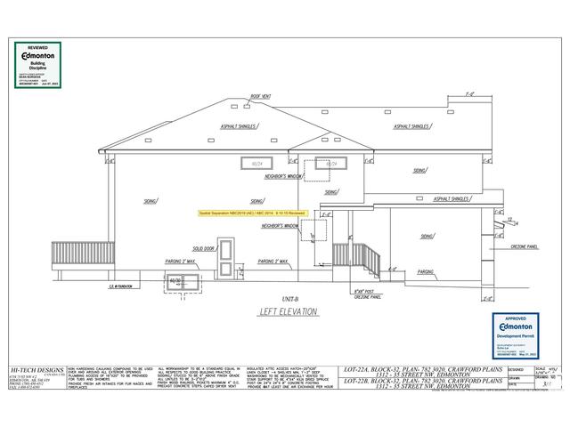 1312 35 St Nw, House semidetached with 5 bedrooms, 3 bathrooms and 4 parking in Edmonton AB | Image 2