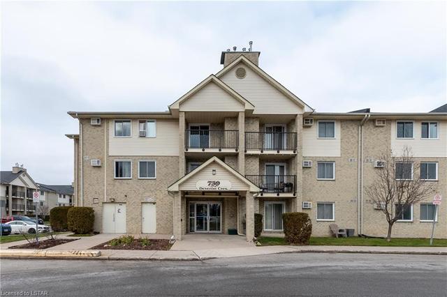 308 - 739 Deveron Crescent, House attached with 2 bedrooms, 1 bathrooms and null parking in London ON | Image 12