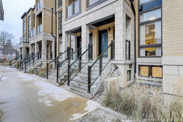102 - 23 Eldora Ave, Townhouse with 2 bedrooms, 2 bathrooms and 1 parking in Toronto ON | Image 1