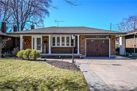 63 Windward Street, House detached with 3 bedrooms, 1 bathrooms and 5 parking in St. Catharines ON | Card Image