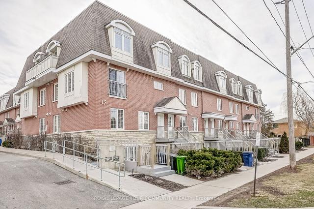 17 - 45 Cedarcroft Blvd, Townhouse with 3 bedrooms, 2 bathrooms and 1 parking in Toronto ON | Image 12