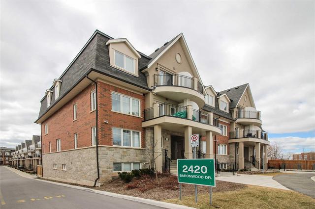 0402 - 2420 Baronwood Dr, Townhouse with 2 bedrooms, 2 bathrooms and 1 parking in Oakville ON | Image 1