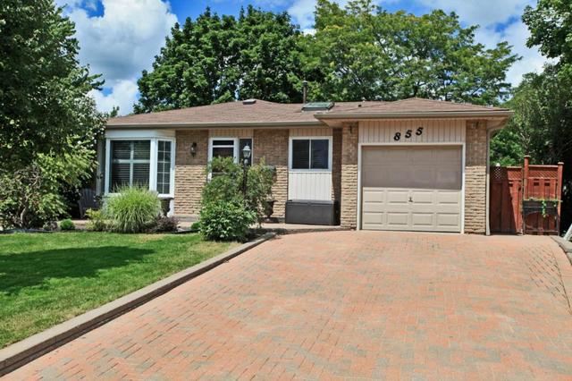 855 Edison Crt, House detached with 3 bedrooms, 2 bathrooms and null parking in Milton ON | Image 1
