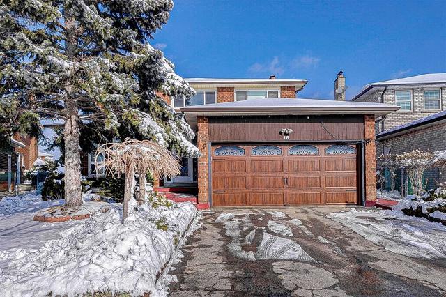 16 Shockley Dr, House detached with 4 bedrooms, 4 bathrooms and 4 parking in Toronto ON | Card Image