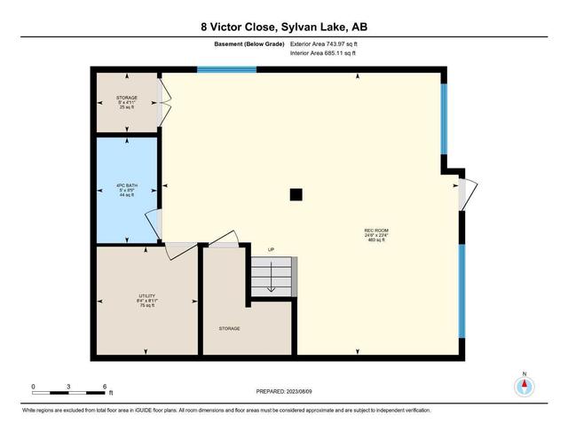 8 Victor Close, House detached with 3 bedrooms, 3 bathrooms and 2 parking in Sylvan Lake AB | Image 31