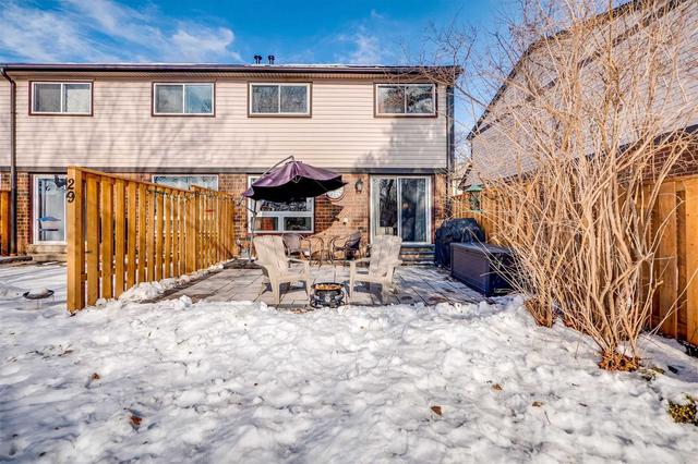 28 - 318 Laurier Ave, Townhouse with 3 bedrooms, 2 bathrooms and 2 parking in Milton ON | Image 27
