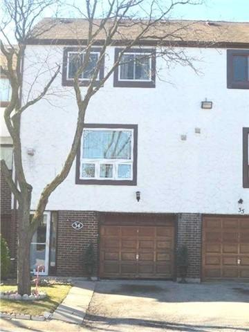 th 34 - 7707 Darcel Ave, Townhouse with 3 bedrooms, 2 bathrooms and 2 parking in Mississauga ON | Image 1