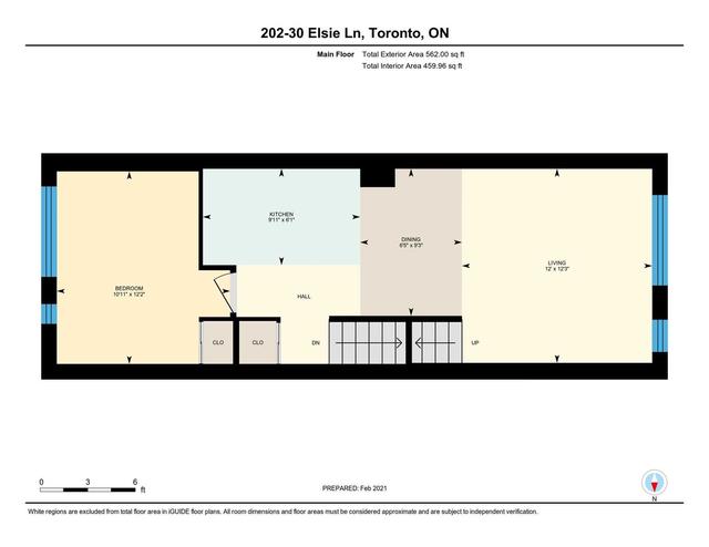 202 - 30 Elsie Lane, Townhouse with 3 bedrooms, 2 bathrooms and 1 parking in Toronto ON | Image 21