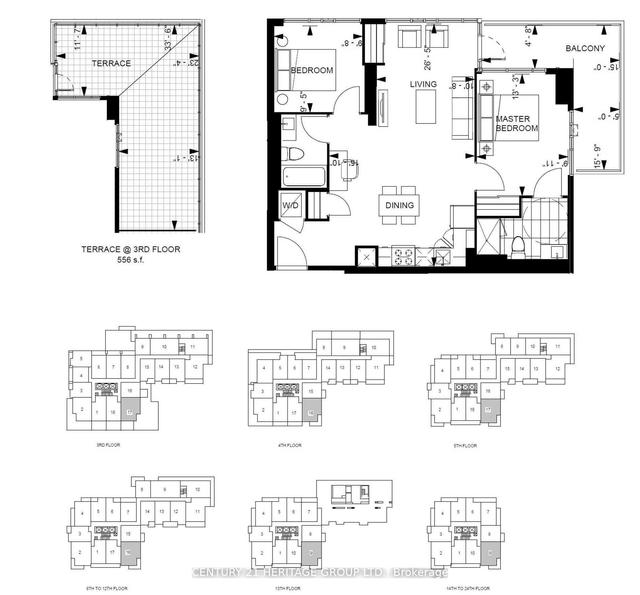 1016 - 10 Deerlick Crt, Condo with 2 bedrooms, 2 bathrooms and 1 parking in Toronto ON | Image 9