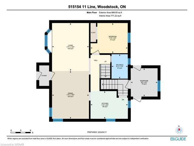 515154 11th Line, House detached with 4 bedrooms, 2 bathrooms and 7 parking in Woodstock ON | Image 38
