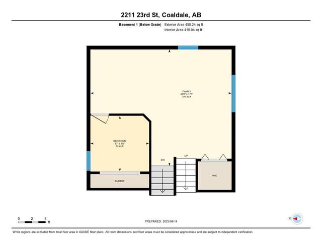 2211 23 Street, House detached with 4 bedrooms, 2 bathrooms and 2 parking in Coaldale AB | Image 24
