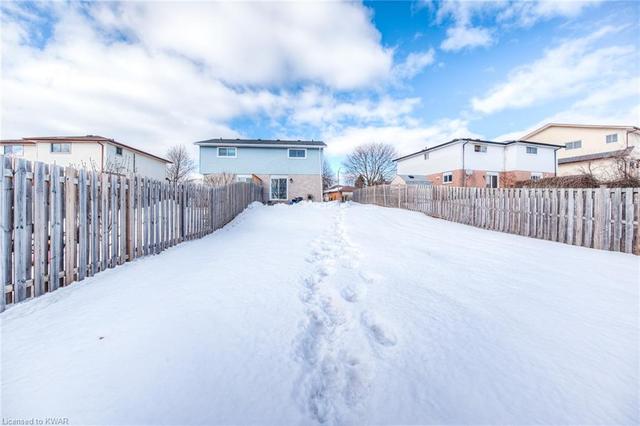 242 The Country Way, House semidetached with 3 bedrooms, 1 bathrooms and null parking in Kitchener ON | Image 38