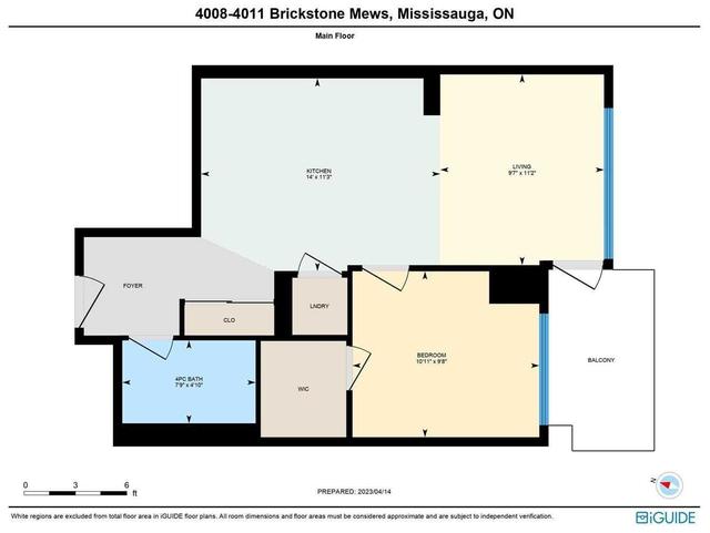 4008 - 4011 Brickstone Mews, Condo with 1 bedrooms, 1 bathrooms and 1 parking in Mississauga ON | Image 28