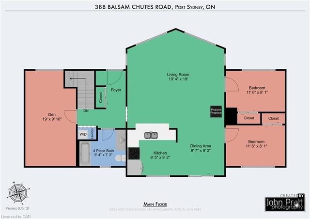 388 Balsam Chutes Rd, House detached with 2 bedrooms, 1 bathrooms and 5 parking in Huntsville ON | Image 33