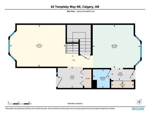 62 Templeby Way Ne, House detached with 3 bedrooms, 1 bathrooms and 3 parking in Calgary AB | Image 29