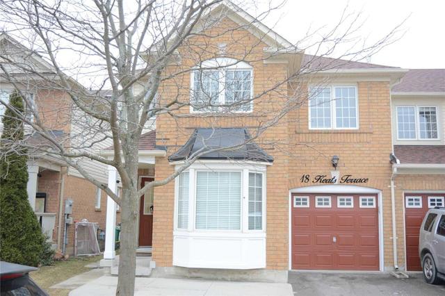 18 Keats Terr, House semidetached with 4 bedrooms, 4 bathrooms and 3 parking in Brampton ON | Image 1