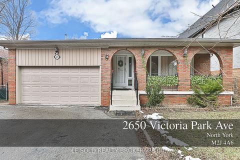 2650 Victoria Park Ave, House detached with 4 bedrooms, 3 bathrooms and 8 parking in Toronto ON | Card Image