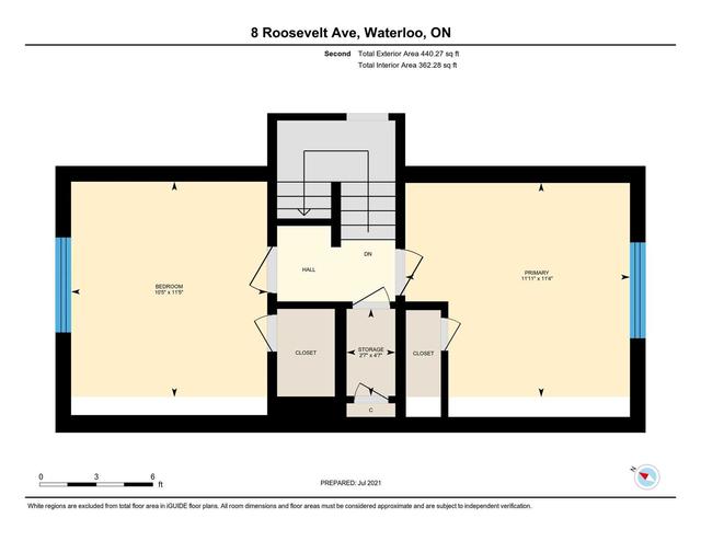 8 Roosevelt Ave, House detached with 4 bedrooms, 2 bathrooms and 3 parking in Waterloo ON | Image 25