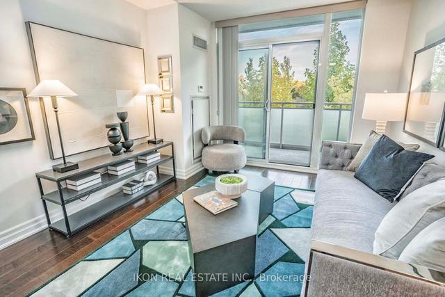 208 - 17 Ruddington Dr, Condo with 2 bedrooms, 2 bathrooms and 2 parking in Toronto ON | Image 2