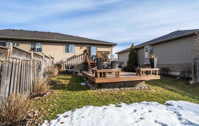20 Steed Crt, House attached with 2 bedrooms, 2 bathrooms and 4 parking in Brantford ON | Image 19