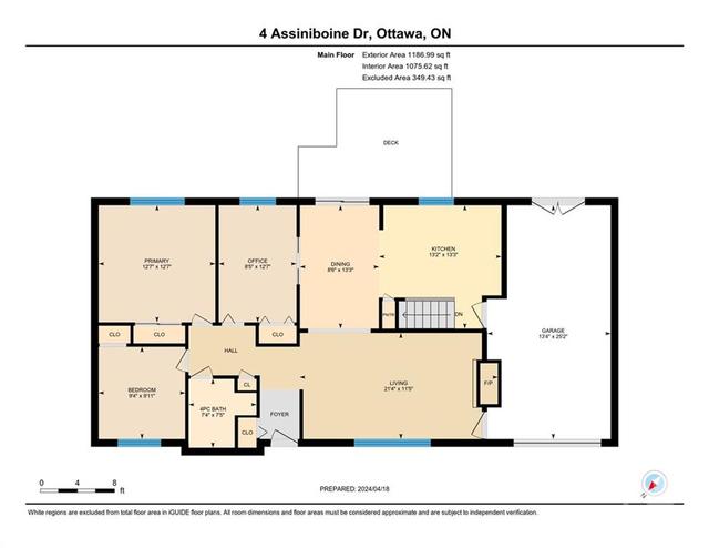 4 Assiniboine Drive, House detached with 3 bedrooms, 2 bathrooms and 2 parking in Ottawa ON | Image 29