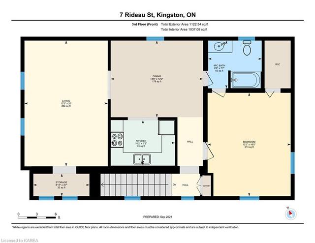 7 Rideau Street, House detached with 3 bedrooms, 0 bathrooms and 3 parking in Kingston ON | Image 31