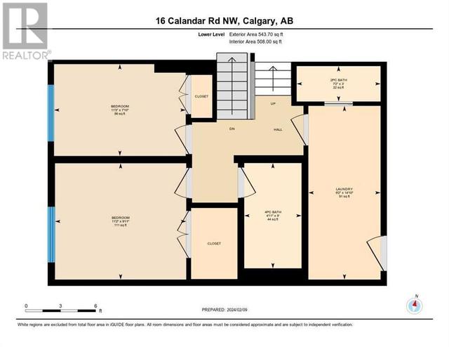 16 Calandar Road Nw, House detached with 5 bedrooms, 3 bathrooms and 2 parking in Calgary AB | Image 42