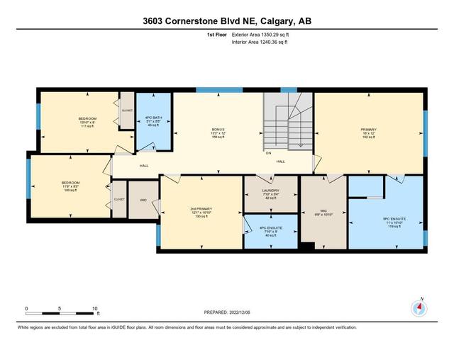 3603 Cornerstone Boulevard Ne, House detached with 5 bedrooms, 4 bathrooms and 4 parking in Calgary AB | Image 32