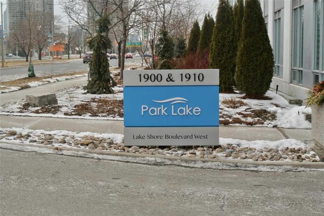 1603 - 1900 Lake Shore Blvd W, Condo with 2 bedrooms, 2 bathrooms and 1 parking in Toronto ON | Image 1