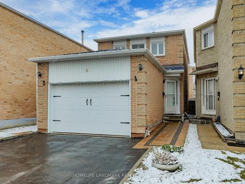 4 Flatwoods Dr, House detached with 3 bedrooms, 3 bathrooms and 3 parking in Toronto ON | Card Image