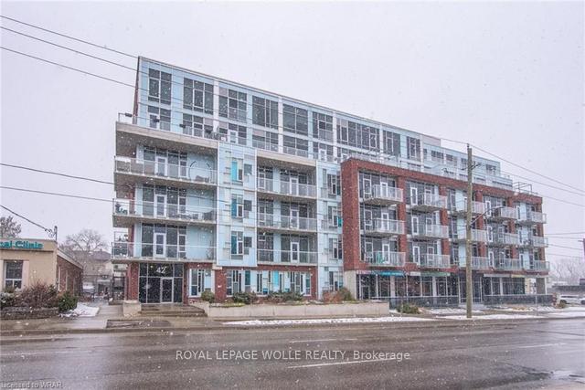306 - 42 Bridgeport Rd E, Condo with 1 bedrooms, 1 bathrooms and 1 parking in Waterloo ON | Image 1