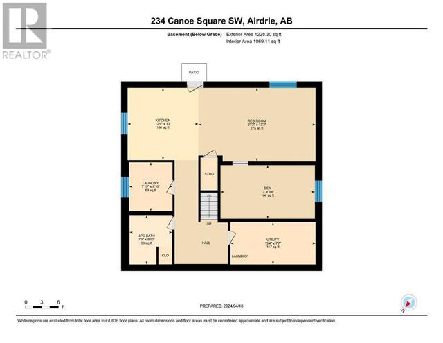 234 Canoe Square Sw, House detached with 6 bedrooms, 4 bathrooms and 6 parking in Airdrie AB | Image 43