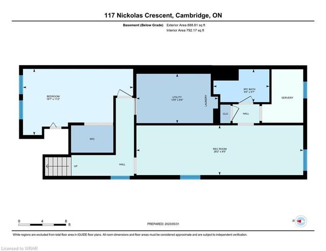 117 Nickolas Crescent, House semidetached with 4 bedrooms, 2 bathrooms and null parking in Cambridge ON | Image 26