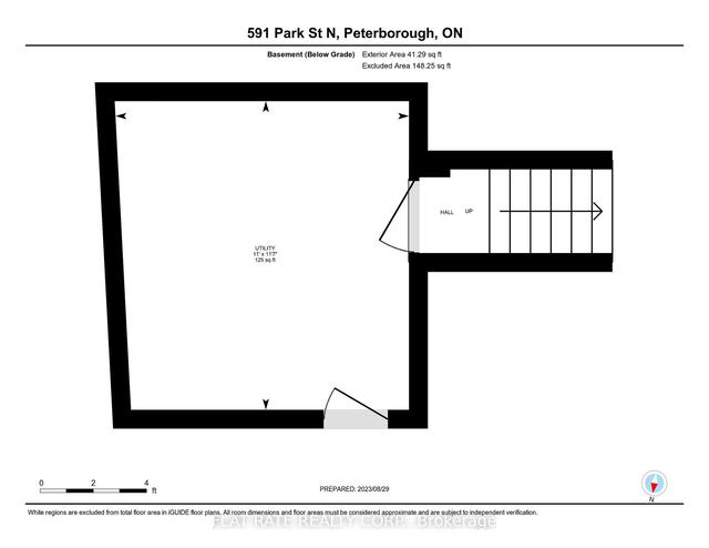 591 Park St N, House detached with 3 bedrooms, 1 bathrooms and 6 parking in Peterborough ON | Image 24