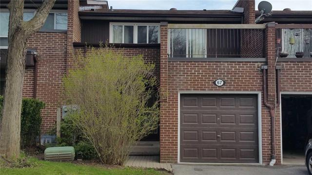 67 Black Hawk Way, Townhouse with 3 bedrooms, 3 bathrooms and 1 parking in Toronto ON | Image 1