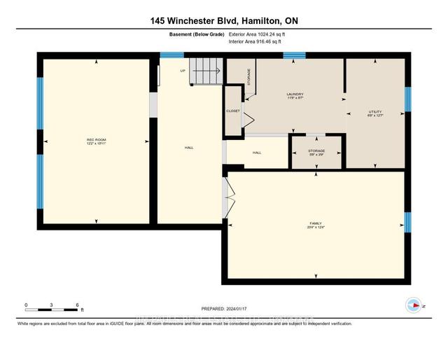 145 Winchester Blvd, House detached with 3 bedrooms, 1 bathrooms and 2 parking in Hamilton ON | Image 33